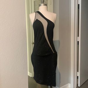 CBR Mesh Cut Out Dress